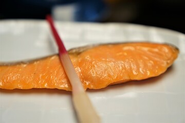 つやつやの焼き鮭