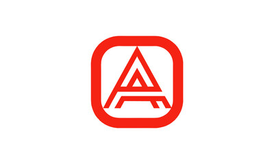 letter A . logo illustration