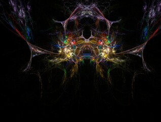 Imaginatory fractal abstract background Image