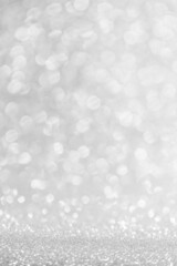 Silver glitter holiday background - 463352718