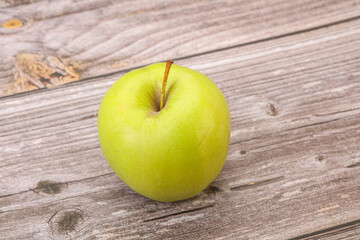 Ripe and sweet green apple