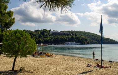 KOUKOUNARIES BEACH, SKIATHOS ISLAND, GREES
