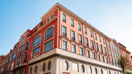 Fototapeta premium Residential buildings in Nice, France