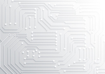 Circuit technology background with hi-tech digital