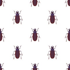 Bug pattern seamless background texture repeat wallpaper geometric vector
