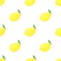 Lemon pattern seamless background texture repeat wallpaper geometric vector