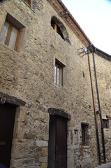 Besalu, España. Municipio de la provincia de Girona con un bonito casco y puente medieval.