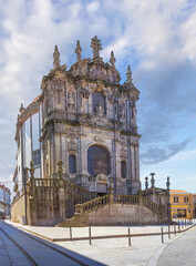 Clerigos church began to build in 1732, and its construction took 18 years. The building of the church is an unsurpassed example of Baroque architecture. Porto, Portugal