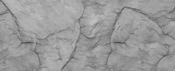 Black wall slate texture rough background, dark concrete floor or old grunge background.