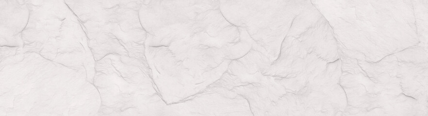 Panorama abstract white marble texture and background seamless for design.