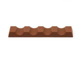 Chocolate bar isolated on white background