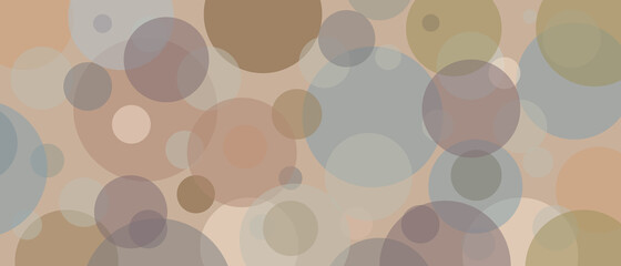 Colored background with circles and balls for the New Year's card. Template for a festive splash or cover.