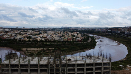 Aerial view of the river - Bahria Town - Rawalpindi - Pakistan