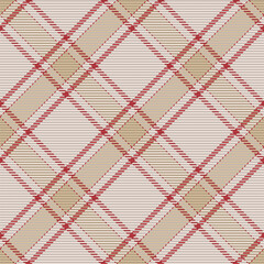 Seamless pattern of scottish tartan plaid. Repeatable background