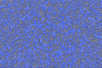 Abstract illustration uneven texture of blue spots