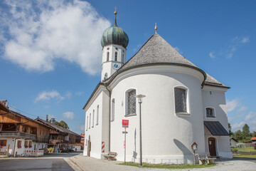 Fototapeta na wymiar St. Nikolaus in Greiling