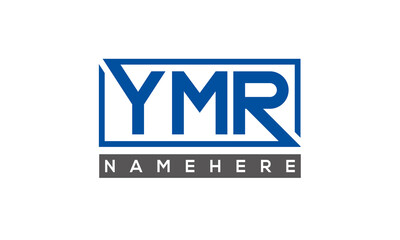 YMR creative three letters logo