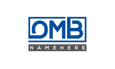 OMB creative three letters logo