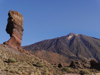 wulkan teide, wyspy kanaryjskie, teneryfa, formacje skalne - 463394341