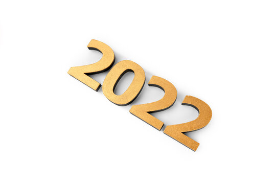 Happy New Year 2020 poster. Christmas background with big gold 2020 numbers. Merry Christmas and Happy New Year. Christmas, winter, new year concept. Greeting card, banner with place for text