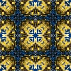 Seamless pattern, infinite texture, tile, square - Illustration - graphics. Surreal. Design elements