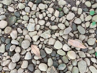 Small and medium stone texture for background. High quality photos