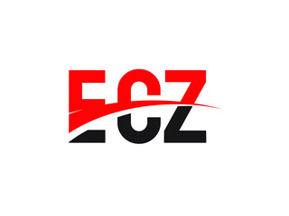 ECZ Letter Initial Logo Design Vector Illustration