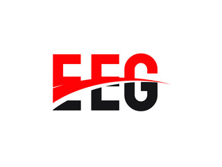 EEG Letter Initial Logo Design Vector Illustration