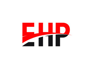 EHP Letter Initial Logo Design Vector Illustration