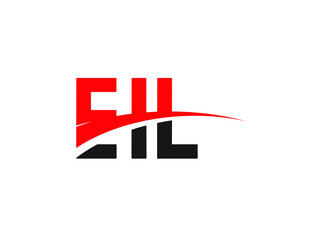 EIL Letter Initial Logo Design Vector Illustration