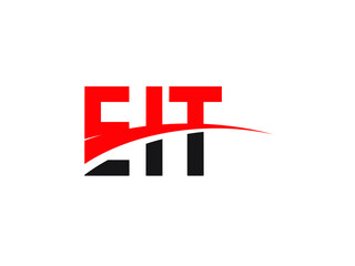 EIT Letter Initial Logo Design Vector Illustration