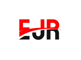 EJR Letter Initial Logo Design Vector Illustration