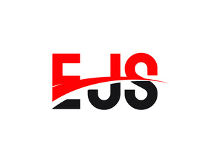 EJS Letter Initial Logo Design Vector Illustration
