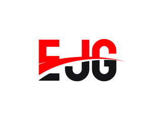 EJG Letter Initial Logo Design Vector Illustration