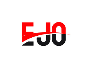 EJO Letter Initial Logo Design Vector Illustration