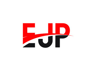 EJP Letter Initial Logo Design Vector Illustration