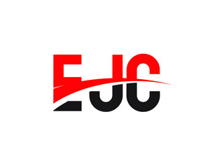EJC Letter Initial Logo Design Vector Illustration