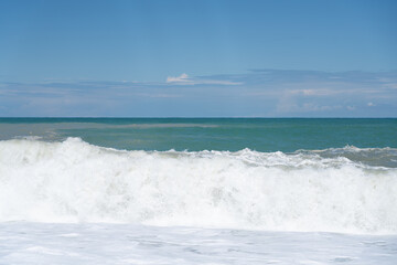 Black Sea coast in Batumi