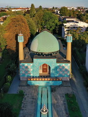 Islamisches zentrum Hamburg mit der Imam-Ali-Moschee beim Norddeutschen Regatta Verein (NRV)  der...