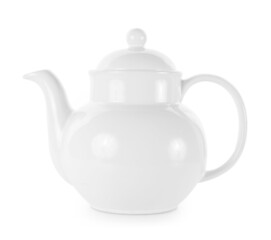 white jug isolated on white background