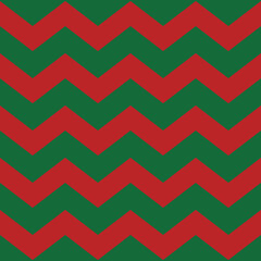 Zigzag lines. Simple retro geometric Christmas pattern. Traditional colors. Vector background endless texture for printing, fabric, paper for scrapbooking, gift wrappings, decoration designs, etc