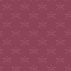 pattern stelle fiori rilievo sfumatura rosa texture
