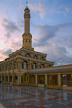 Mosque in Bogor morning light