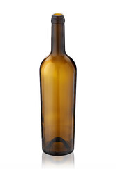 brown wine bottle