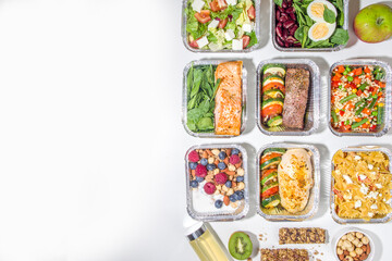 Healthy food delivery lunch boxes