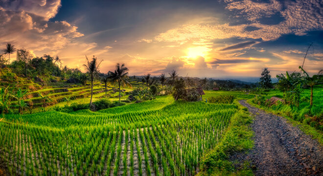 Indrakila sunset
