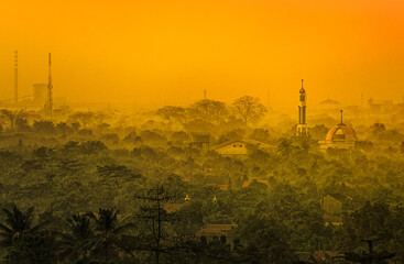 Sunrise from gunung jati