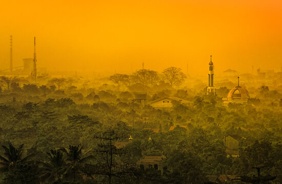 Sunrise from gunung jati