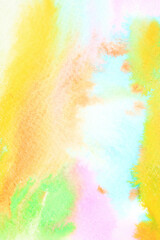 Obraz na płótnie Canvas Watercolour Splatter Paint Abstract Blended Background