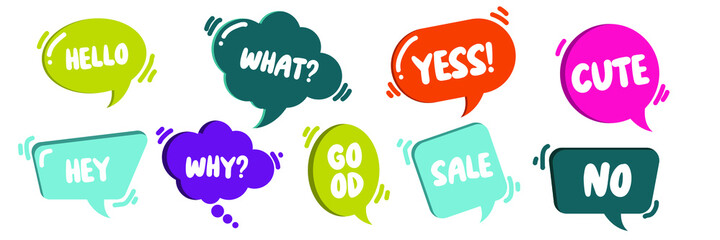 Chalk speech bubble. Chalkboard speech bubble.